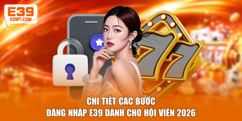 Chi tiết các bước đăng nhập E39 dành cho hội viên 2026