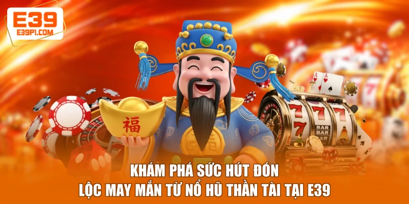 Khám phá sức hút đón lộc may mắn từ Nổ hũ Thần Tài tại E39