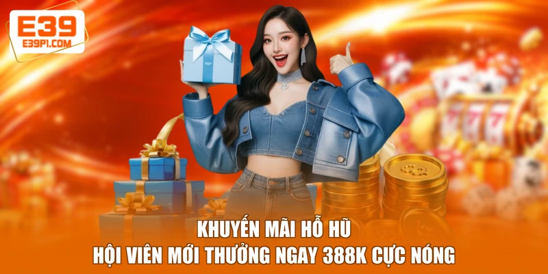 Khuyến Mãi Nổ Hũ - Hội Viên Mới Thưởng Ngay 388K Cực Nóng