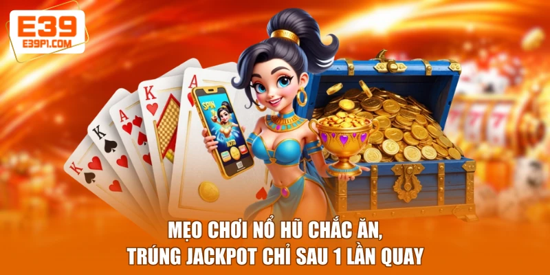 Mẹo Chơi Nổ Hũ Chắc Ăn, Trúng Jackpot Chỉ Sau 1 Lần Quay