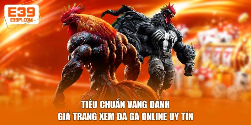 Tiêu chuẩn vàng đánh giá trang xem đá gà online uy tín