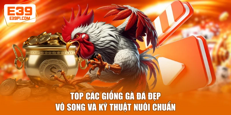 Top Các Giống Gà Đá Đẹp Vô Song Và Kỹ Thuật Nuôi Chuẩn